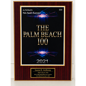 As Published In: Palm Beach Illustrated | The Palm Beach 100 | Laura E. Anthony | 2021